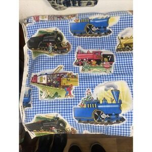 Train‎ fabric "The Little Engine That Could 2005 by Springs Industries 68Lx44W